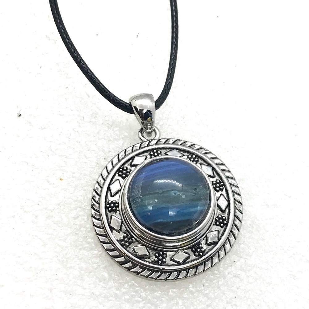 Necklace with handmade 20mm snap SN20